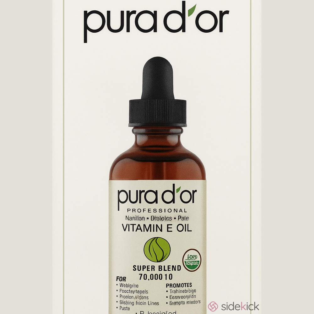 Vitamin E Oil Serum Brown Face Oil